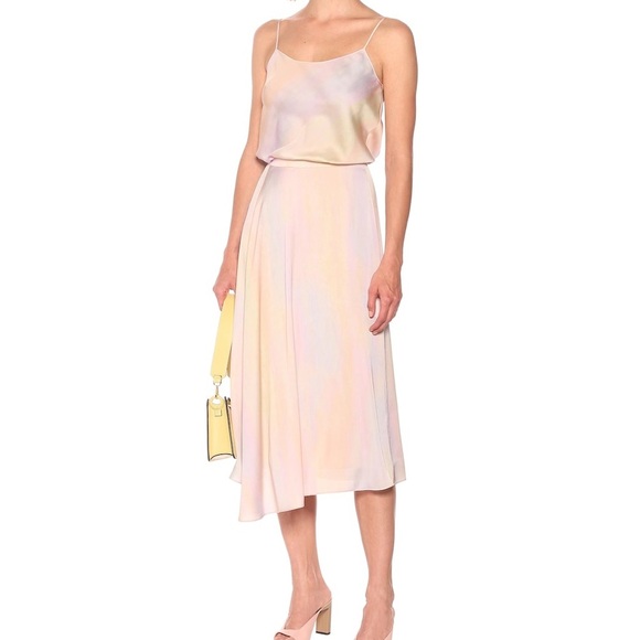 VINCE Marble-printed Rainbow camisole Size M - Picture 3 of 10